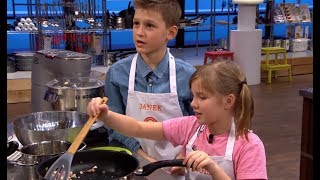 Współpraca Nikoli i i Janka była tak dobra że zaczęli mówić jednym głosem MasterChef Junior [upl. by Rubie890]