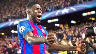 Samuel Umtiti vs PSG Home 1617 HD 832017 [upl. by Enneire395]