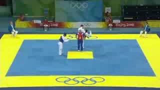 Kazakhstan vs Cuba  Mens 80KG Taekwondo  Extended Highlights  Beijing 2008 Summer Olympic Games [upl. by Creath805]