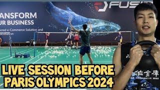 Full Badminton Training Session in Malaysia 🇲🇾  Chou tien chen amp Jinweoh [upl. by Rosse]