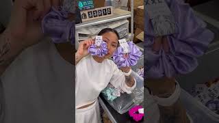 pack a 130 item order with me pt 2 ✨ asmr ✨ smallbusiness scrunchies packingorders packaging [upl. by Solita]