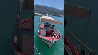 a simple fishing boat in Skopelos Island Greece [upl. by Audsley64]