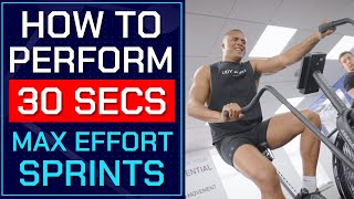 How to Perform 30 Second Max Sprints [upl. by Mcleroy]