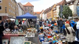 Nürnberger Trempelmarkt am 10052013 [upl. by Nosneh]