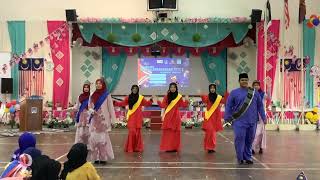 AURATARI ZAPIN CANDAK  JOGET MALAYSIA [upl. by Nelad524]