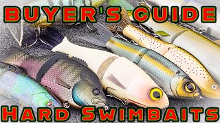 BUYERS GUIDE BEST HARD SWIMBAITS Glide Wake Bluegill Etc [upl. by Saiasi205]