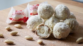 Raffaello Selber Machen Rezept  Homemade Raffaello Bonbons Recipe  ENG SUBS [upl. by Ira]