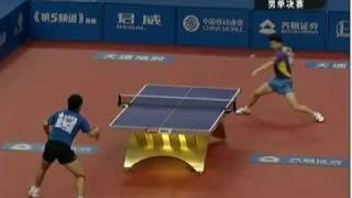 Wang Hao vs Ma Long 2009 final  part 2 [upl. by Yenal223]