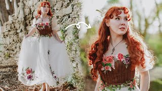 Making a Secret GardenInspired Dress [upl. by Autumn]