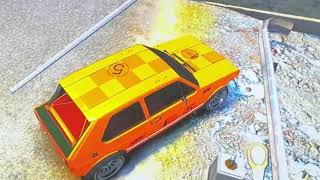 GRAND THEFT AUTO IV VOLKSWAGEN GOLF GTI MK1 RALLY CRASH TESTING HD [upl. by Esoranna]