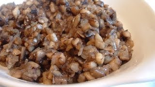 How to make a mushroom duxelle [upl. by Itoc]