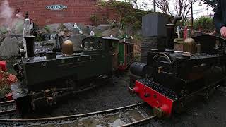 Tyler Falls steam up a 16mm scale live steam garden railway [upl. by Nadia68]