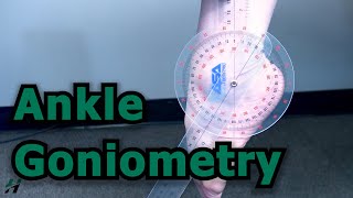 Ankle Goniometry [upl. by Kerby]