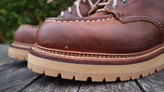 The Ultimate Red Wing Resole 1907 X Vibram [upl. by Nilrev237]