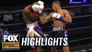 Morrell Jr dominates Allen to win Interim WBA Super Middleweight Title  HIGHLIGHTS  PBC ON FOX [upl. by Yenruogis671]