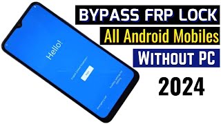 Bypass Google FRP Lock on ANY Android Phone 2024 No PC Needed [upl. by Carlin51]