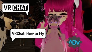 VRChat How to Fly Prop Climb  OVR Advanced settings Tutorial [upl. by Ativla]