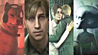 Silent Hill 2 Remake  ALL ENDINGS GoodBadTrueSecret [upl. by Beltran]