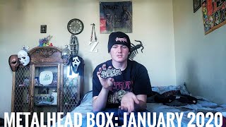 Metalhead box January 2020 [upl. by Otit984]