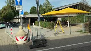 Straßenbahn Freiburg Haltestellen Dorfbrunnen bis Haslach Bad [upl. by Gundry677]