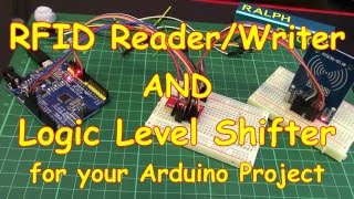 34 RFID ReaderWriter Mifare MFRC522 with a Logic Level Shifter [upl. by Euqenimod]