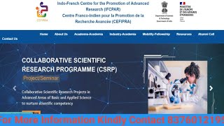 DSTInria Targeted Programme for collaborative research India and France Funding Rs1015 lakhs year [upl. by Atiugram]