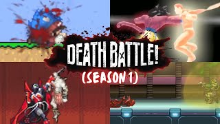 Todos Los KO De Death Battle Temporada 1 [upl. by Anibas253]