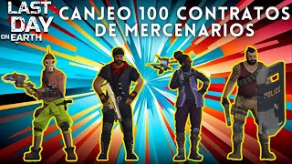 Canjeo 100 contratos de Mercenarios y pruebo expediciones TEMPORADA 51 Last Day on Earth Survival [upl. by Inalawi]