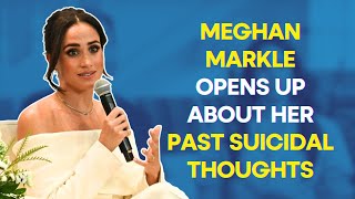 Meghan Markle Reveals Shocking Details About Suicidal Thoughts While In Royal Family  meghanmarkle [upl. by Fenny]