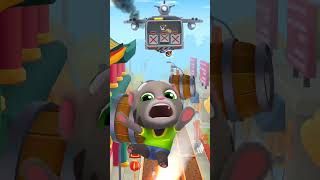 Talking Tom Gold Run Talking Tom Chinese word Android IOS Gameplay shorts shortsfeed talkingtom [upl. by Eenor]