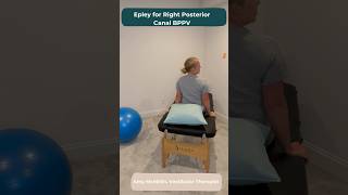 Epley Maneuver Right Ear BPPV Vertigo Exercises 🫨 vestibular dizzy vertigo bppv shorts [upl. by Easlehc811]