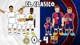 04🔥 Real Madrid vs FC Barcelona El Clasico 2024 Goals Highlights [upl. by Kahler304]