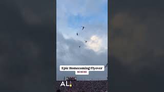 What’s a homecoming game without an epic flyover 🤩🇺🇸🦅wareagle auburn wde auburnfootball [upl. by Thurston346]