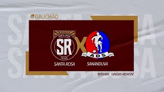 Santa Rosa Futsal 02 x 03 ADSSananduva • Gauchão Sub 17  2024 [upl. by Tsan833]