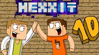 GEJMR Minecraft HEXXIT  ep 10  Další hrady [upl. by Weinrich]