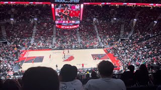 Trailblazers game vs Cavs [upl. by Asila]