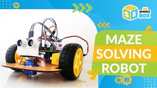 Maze Solving Robot  Sparklebox Robotics Kit  Easy Robotics Projects for kids  Sparkle Box [upl. by Philip]