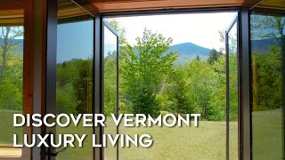 Discover Vermont Luxury Homes  Embrace Nature Privacy amp Timeless Elegance [upl. by Nuahsad856]