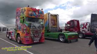 Arrival of Special Piant Show Trucks Truckstar festival 2017 by TT Circuit Assen [upl. by Nohj]