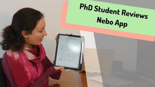 PhD Student Reviews Nebo App on iPad [upl. by Swisher]