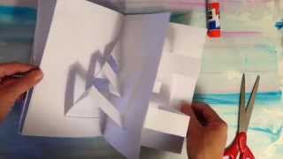 How to make a pop up Book [upl. by Leanna]