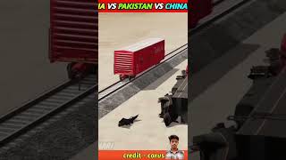 Train crash 😱 train amazingfacts factsinhindi shortsfeed facts shorts shortsfeed trending [upl. by Jessabell]