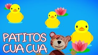 Patitos Cua Cua  Canción infantil con el oso Traposo [upl. by Nnhoj]