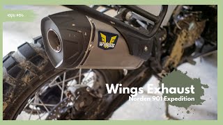 Norden 901 Sound Upgrade Stock vs Wings Titanium Exhaust—Hear the Difference [upl. by Klump379]