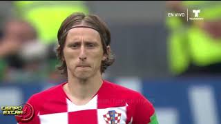 Francia VS Croacia Resumen Highlights Final Mundial Rusia 2018 [upl. by Llenart]