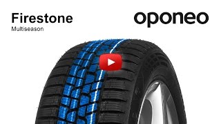 Pneumatico Firestone Multiseason ● Pneumatici 4 stagioni ● Oponeo™ [upl. by Anaiad]