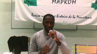 Conferencedebat de MAPROM sur Le passé violent et la politique du repentir en Mauritanie Part 2 [upl. by Nwahsel733]