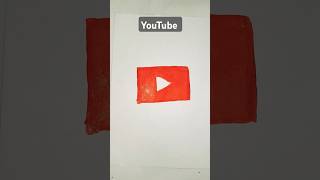 YouTube Logo  Drawing  Kids youtubeshorts shorts [upl. by Inalaehon]