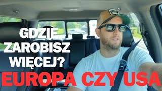 Jesteś Budowlancem Gdzie możesz zarobić Więcej  USA vs EUROPA [upl. by Feriga]