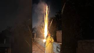 Bas ye rocket seedha laga ho😂😂 youtube shorts firecracker fireworks youtubeshorts viral fun [upl. by Eissirc]